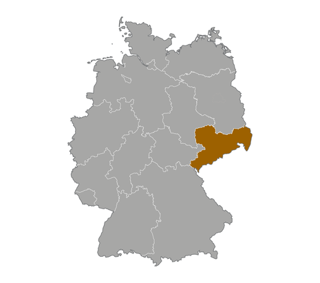 Vorschau einer Karte Deutschlands